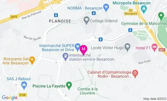 Localisation Restaurant  Le Planet Food