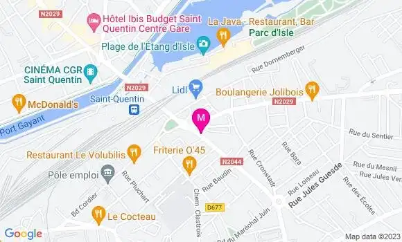 Localisation Restaurant Turc Les Nuits de Marmaris