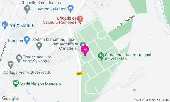 Localisation Café Entre Deux