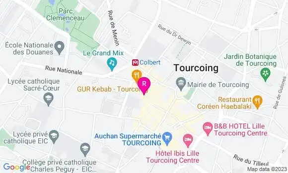 Localisation Restaurant  Le Magistral