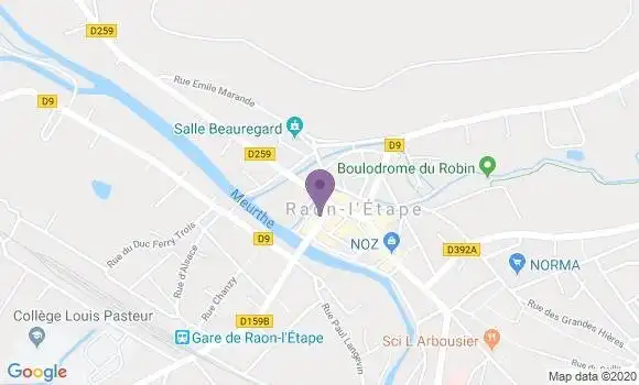 Localisation Restaurant  Le Carpillon