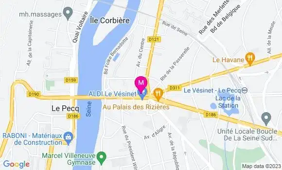 Localisation Restaurant Bar Le Red