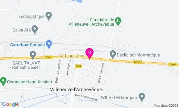 Localisation Restaurant  Chez Mouss