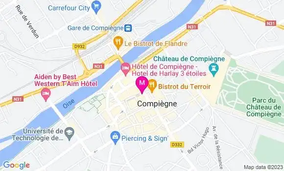 Localisation Restaurant  Oup