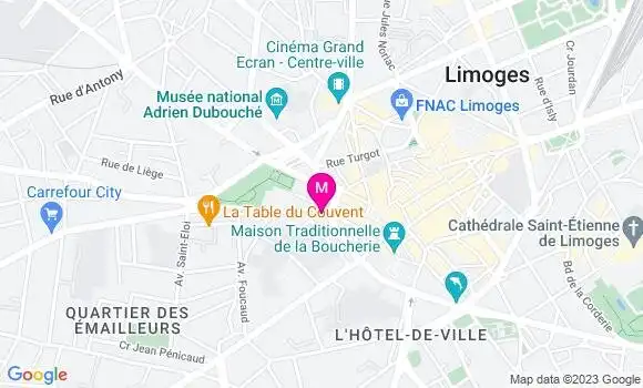 Localisation Restaurant  La Petite Ourse