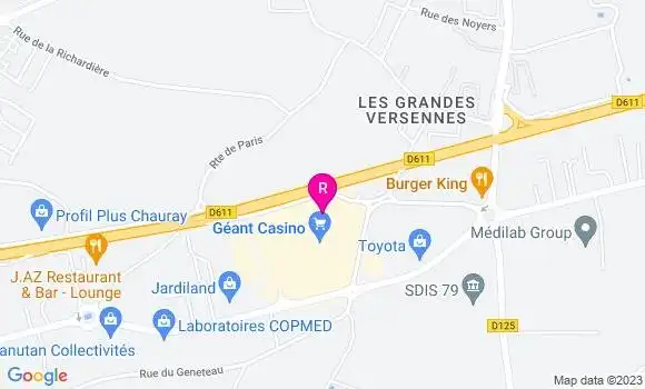 Localisation Restaurant  Speed Burger Corner