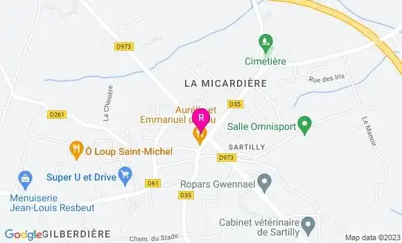 Localisation Pizzeria Sartillaise