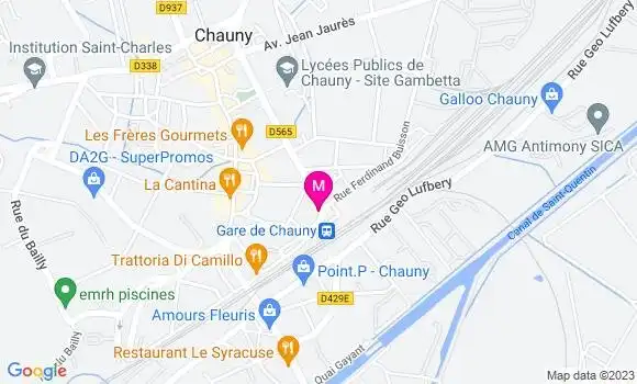 Localisation Pizzeria Pizza Time
