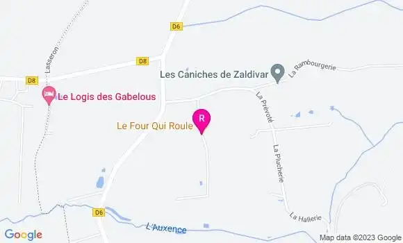 Localisation Restaurant  Le Four qui Roule