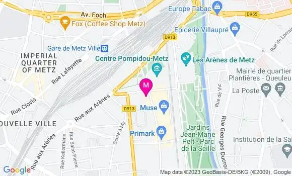 Localisation Fast Food Subway