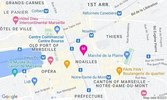 Localisation Restaurant  Pastels World