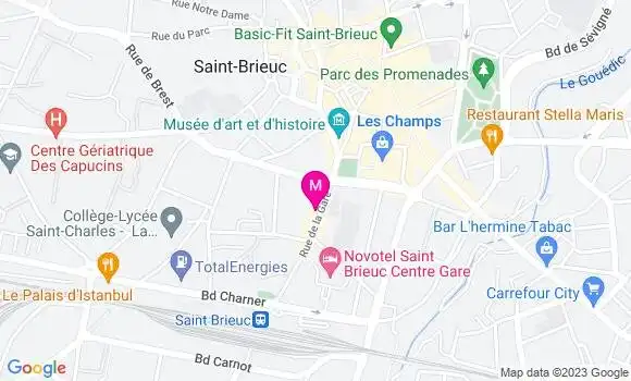 Localisation Restaurant  La Calabraise