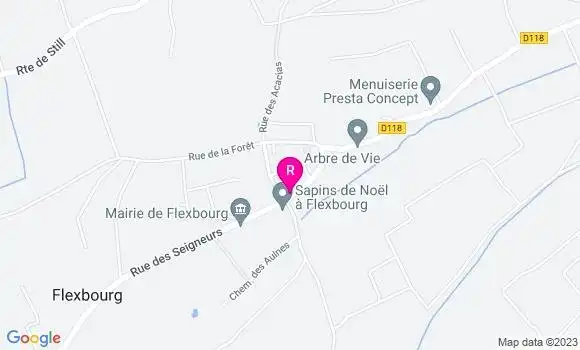 Localisation Pizzeria Pizza Flexbourg