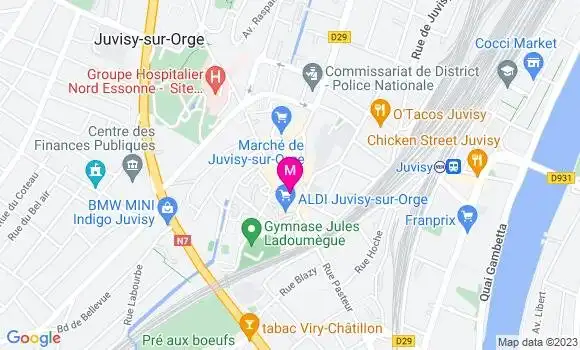 Localisation Restaurant  Le 88