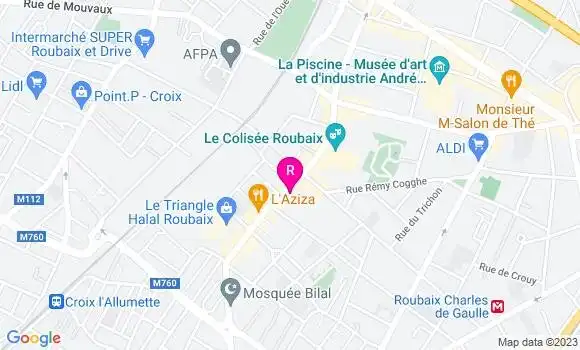 Localisation Restaurant  Street Coffee