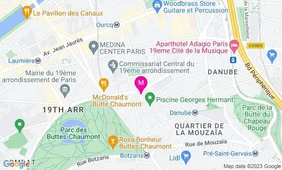 Localisation Restaurant  Pizza Grems