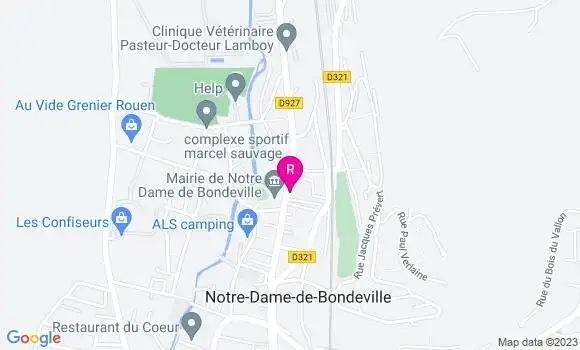 Localisation Pizzeria Crok