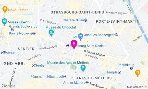 Localisation Restaurant  Mc Donald