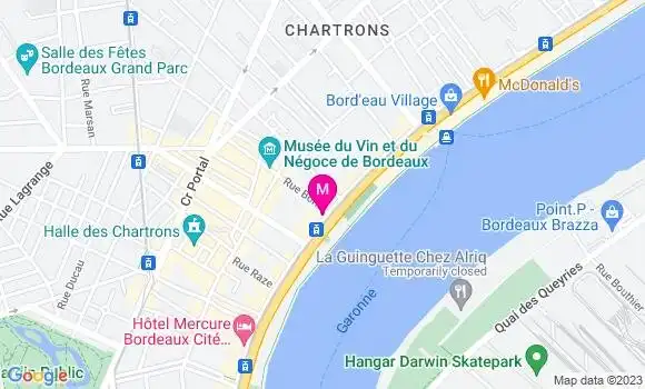 Localisation Restaurant Bar Le Bistrot du Fromager