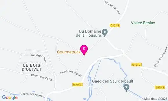 Localisation Food Truck Gourmetruck