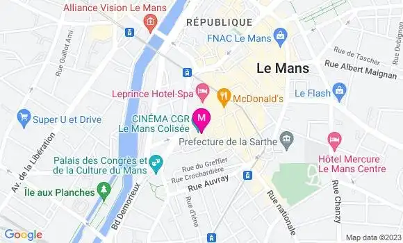 Localisation Restaurant  Le Chalet