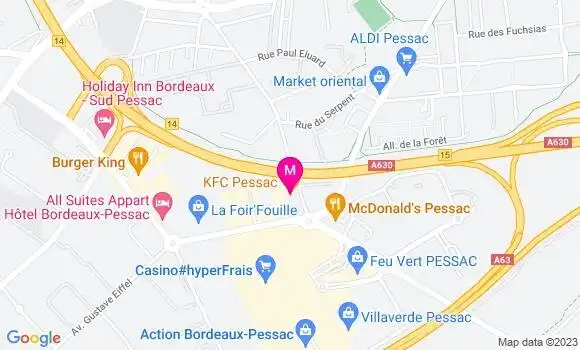 Localisation Restaurant Italien Pessachick