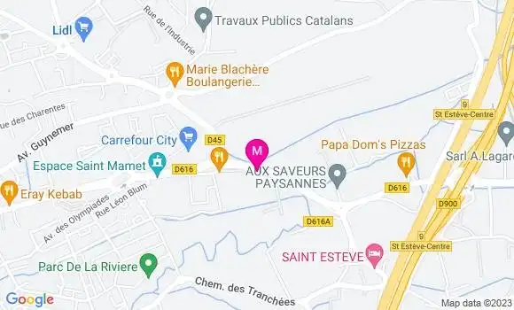 Localisation Restaurant  Chez Grand Chef