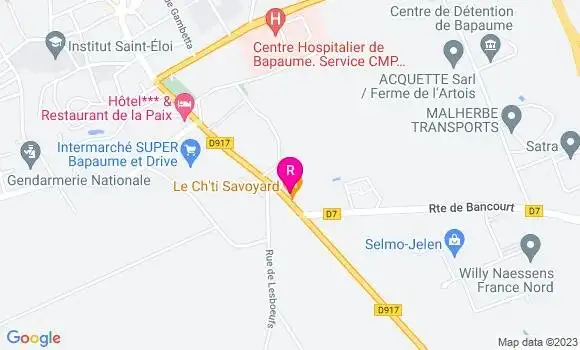 Localisation Restaurant  Le Ch