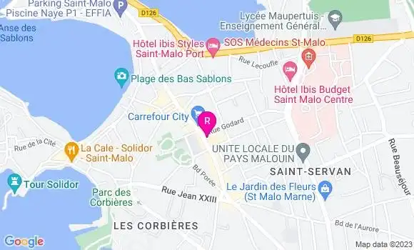 Localisation Restaurant  La Fine Bouche