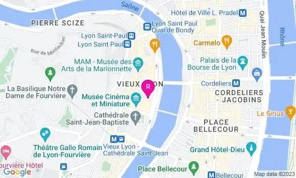 Localisation Restaurant  King Marcel