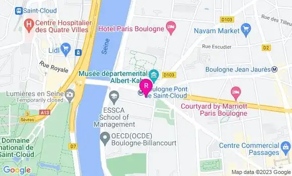 Localisation Restaurant  Boca
