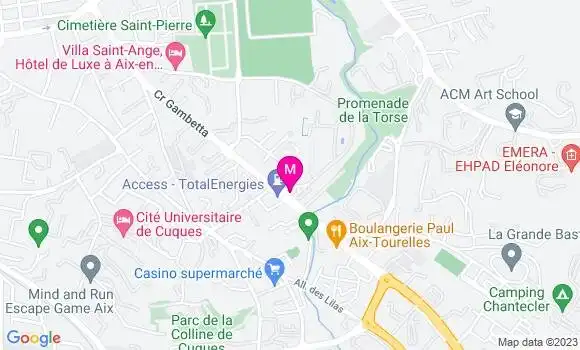 Localisation Restaurant  La Grinotiere