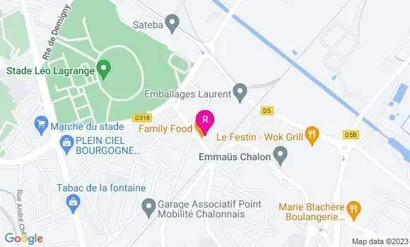Localisation Restaurant  Family Food
