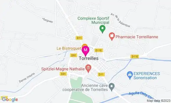 Localisation Restaurant  Le Piccalilli
