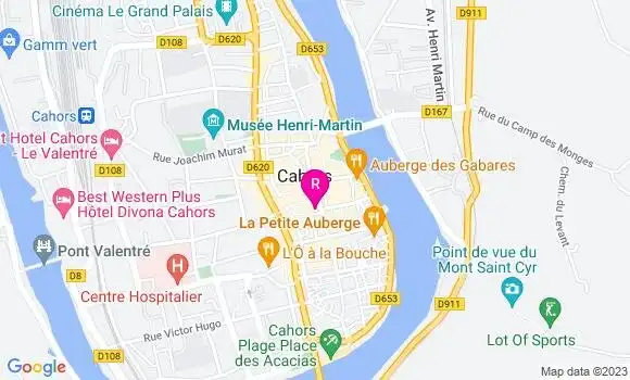 Localisation Restaurant  Rest