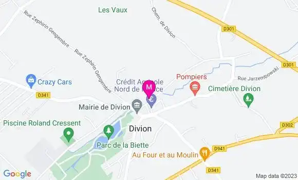 Localisation Restaurant  Friterie du Centre