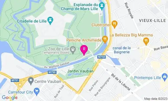 Localisation Restaurant  L