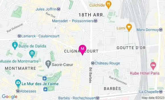 Localisation Restaurant  O