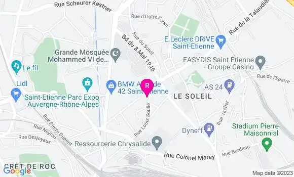 Localisation Fast Food Bon App