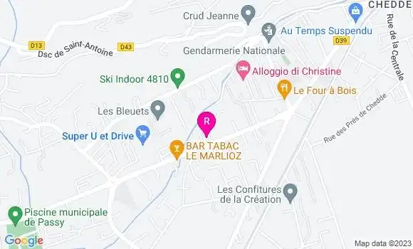 Localisation Restaurant  Artepizz