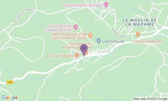 Localisation Restaurant  La Cave d