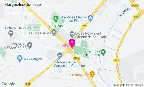 Localisation Fast Food Neo Fast