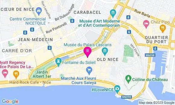 Localisation Restaurant Mexicain 100 Tacos