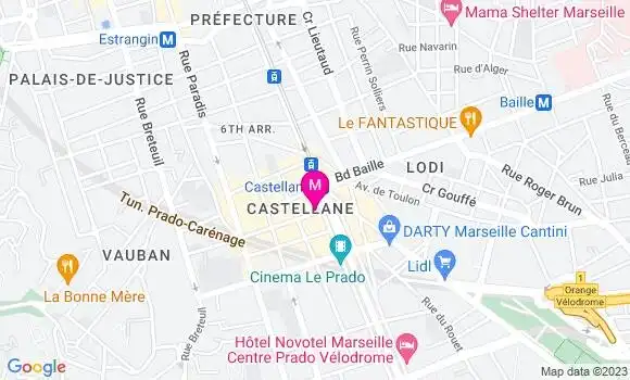 Localisation Restaurant  Burger King