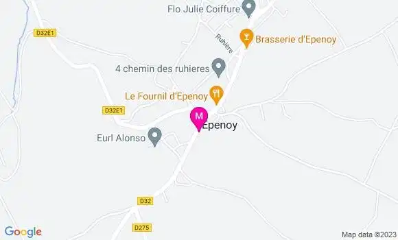 Localisation Restaurant  O