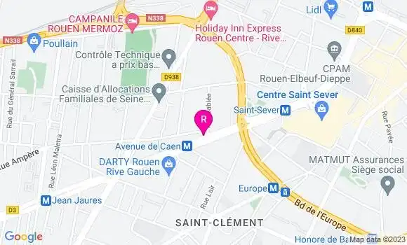 Localisation Restaurant  French Chicken Home