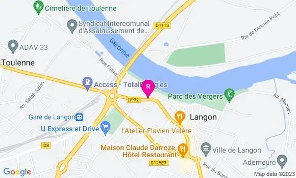 Localisation Restaurant  Le Coin Gourmand