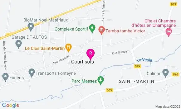 Localisation Pizzeria Vroum Pizza