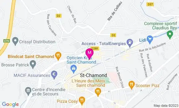 Localisation Restaurant  Le Temps d