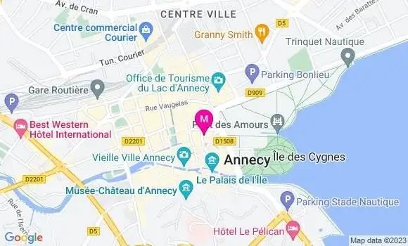 Localisation Restaurant Bar Nouch